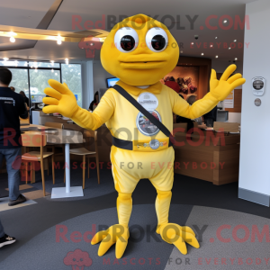Maskottchenkostüm Yellow...