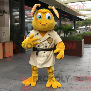 Yellow Crab Cakes mascot...