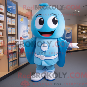 Disfraz de mascota Sky Blue...