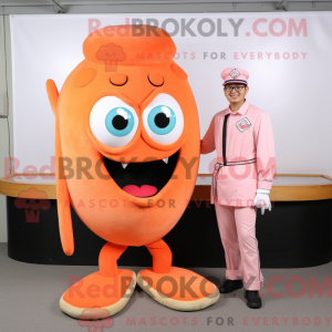 Peach Fried Calamari mascot...