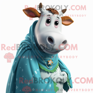 Cyan Guernsey Cow...