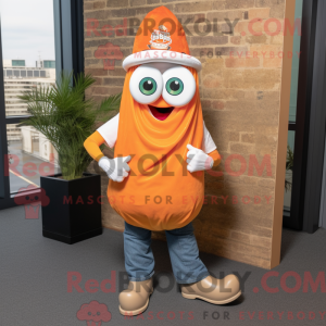 Orange Oyster maskot...