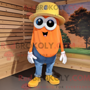 Orange Oyster mascot...