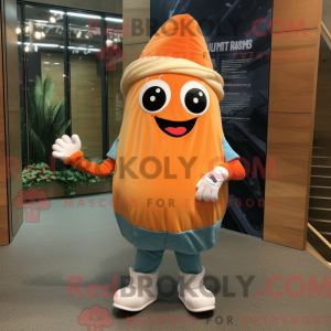Orange Oyster maskot...