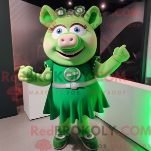 Disfraz de mascota Green...