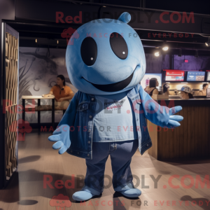 Rust Blue Whale maskot...