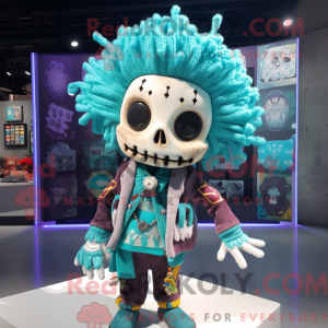 Disfraz de mascota Calavera...