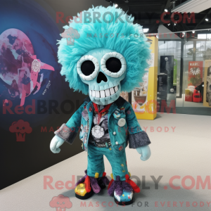 Disfraz de mascota Calavera...
