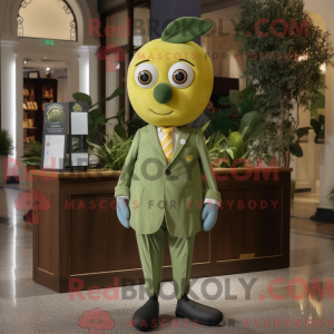 Olive Lemon mascottekostuum...