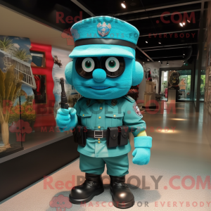 Turquoise Army Soldier...