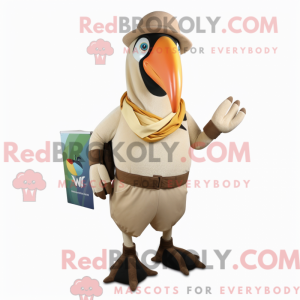 Costume mascotte de Toucan...