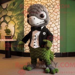Olive Pangolin mascot...