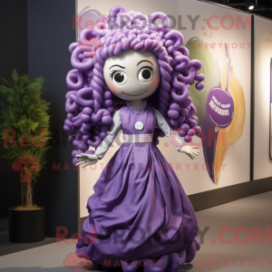 Lavender Medusa mascot...