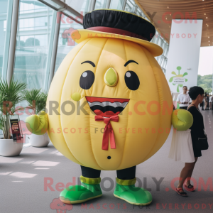 Guld vandmelon maskot...