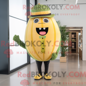 Guld vandmelon maskot...