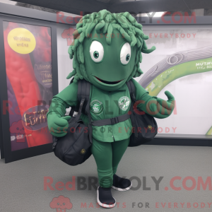 Figura de máscara de Medusa...