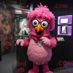 Maskottchenkostüm Rosa...