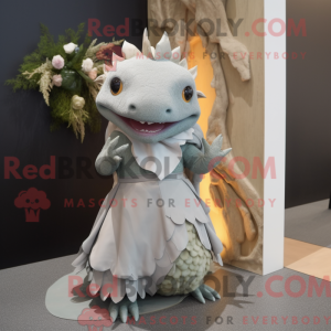 Gray Axolotls mascot...