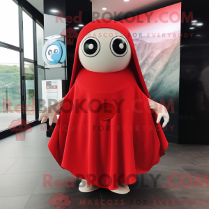 Red Oyster mascot costume...