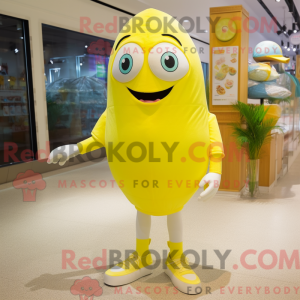 Lemon Yellow Cod mascot...