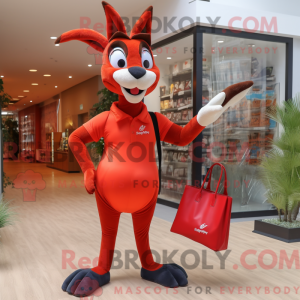Postava maskota Red Gazelle...