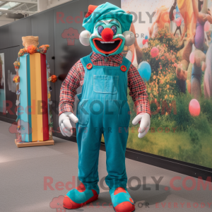 Costume mascotte de clown...