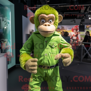 Lime Green Chimpanzee...
