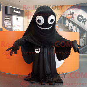 Black Squid-mascottekostuum...