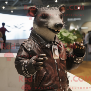 Tapir mascot costume...