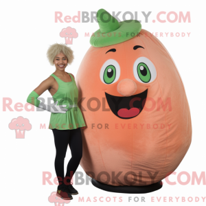 Peach Zucchini mascot...