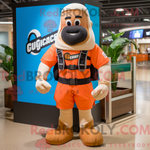 Peach Gi Joe Maskottchen...