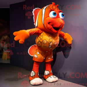 Máscara Rust Clown Fish com...