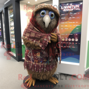 Kiwi-mascottekostuum...