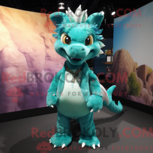 Figura de máscara de dragão...