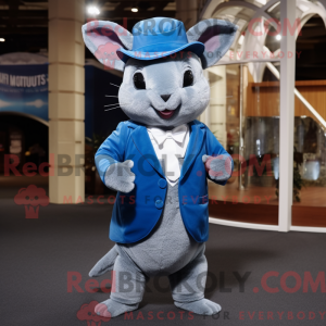 Blue Chinchilla mascot...