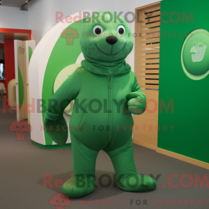 Green Seal maskot kostume...