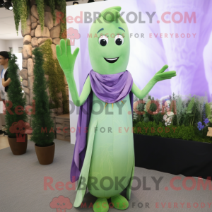 Lavender Celery mascot...