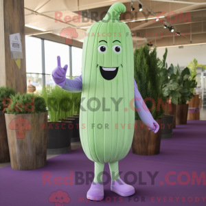 Lavender Celery mascot...
