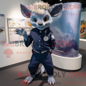 Navy Chupacabra mascot...