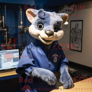 Navy Chupacabra maskot...
