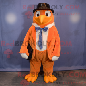 Orangefarbener...