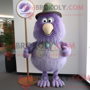 Lavender Kiwi mascot...
