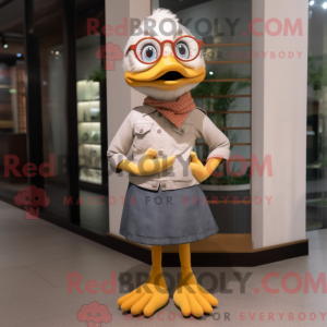 Gosling-maskotdraktfigur...