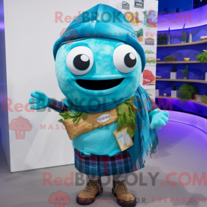 Personaggio mascotte Cyan...