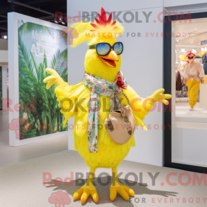 Citrongul hane maskot...