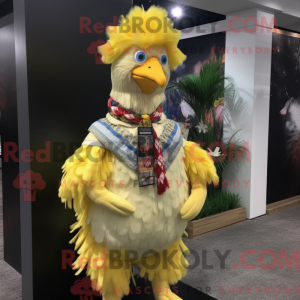 Personaggio mascotte gallo...