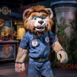 Navy Tamer Lion mascot...