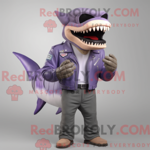 Lavendel Megalodon máscara...