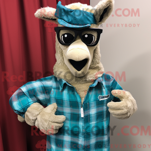 Costume de mascotte de lama...