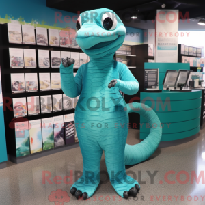 Disfraz de mascota Teal...